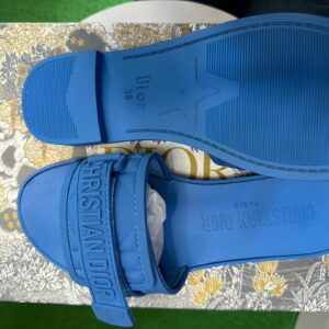 Blue christian dior shoes